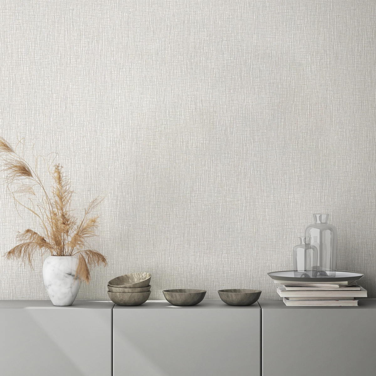 OP2201 Lino tekstil tabanlı duvar kaplaması, mekan görünümü