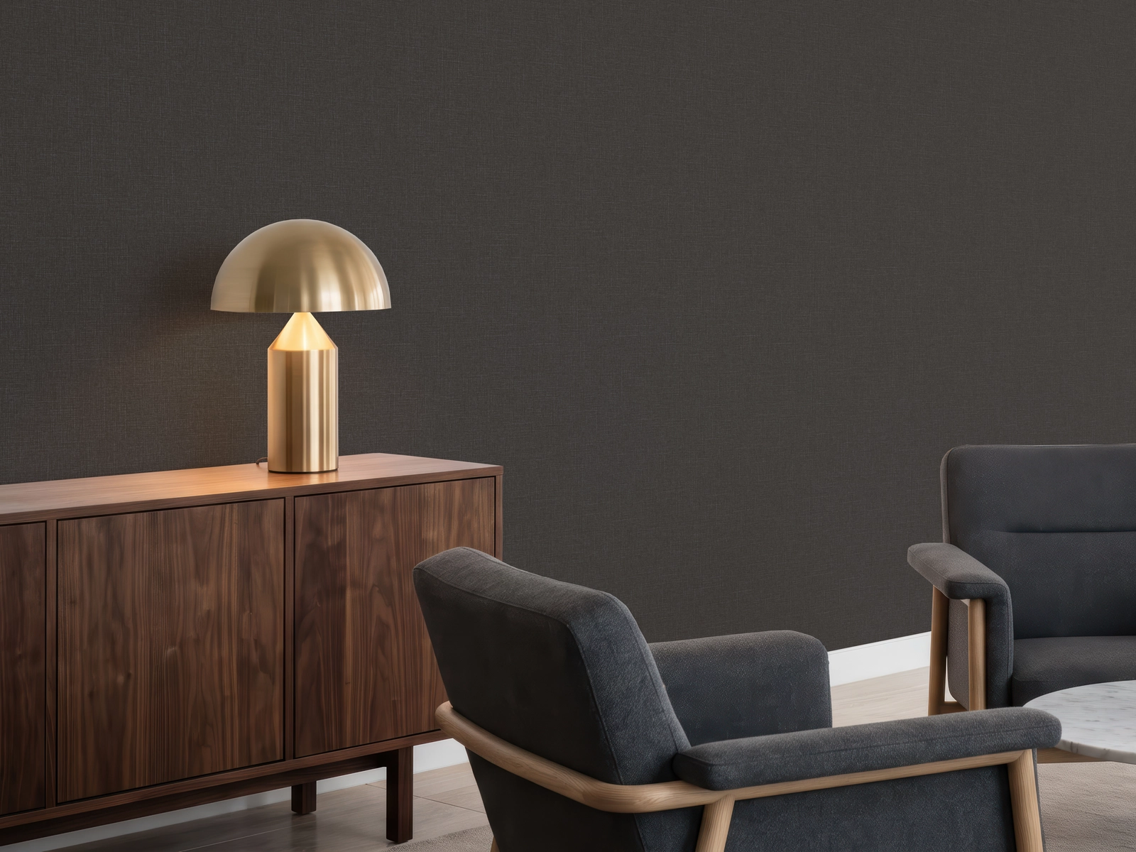 OP2806 Hemp commercial wallcovering, interior scene