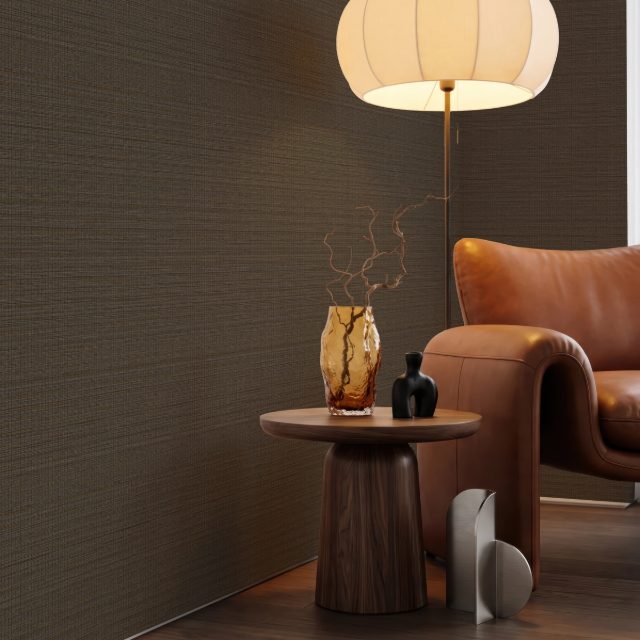 OP32350 REED - WALNUT TEKSTİL TABANLI DUVAR KAĞIDI